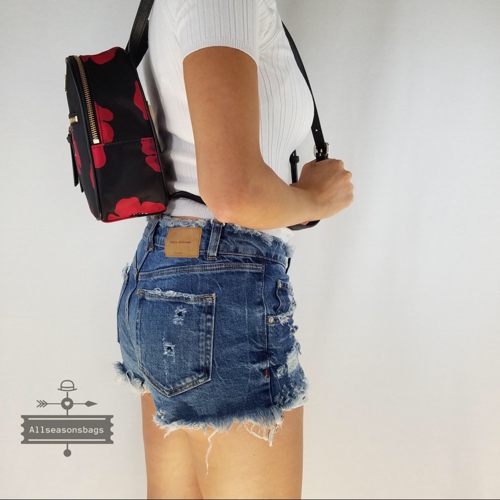 Kate spade mini Bradley Wilson poppy backpack bag - Picture 3 of 8